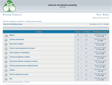 Tablet Screenshot of forumas.dviratis.lt